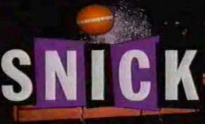 Original SNICK logo from an old broadcast on Nickelodeon